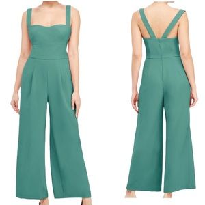 Gal Meets Glam Collection Nicole Square Neck Jumpsuit Size 12P